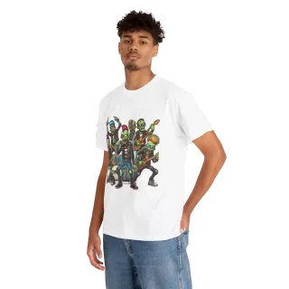 T-Shirt 049 Person 4 White